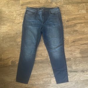The Skinny Ankle jeans size 14